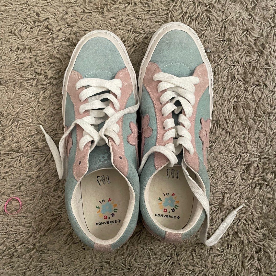 Converse Golf Le Fleur Light Blue Pink Colorway