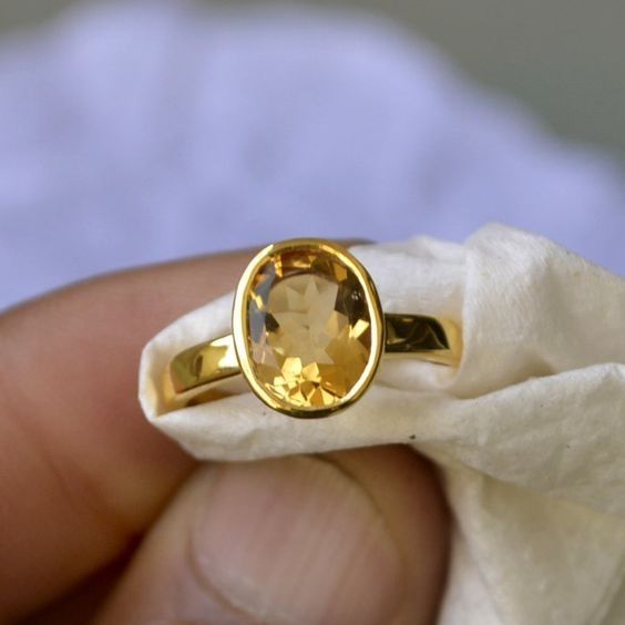 Mens yellow sales sapphire ring designs