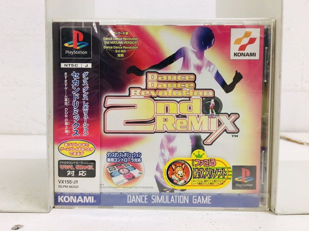 全新日版ps1 playstation game ddr dance dance revolution 跳舞機跳舞