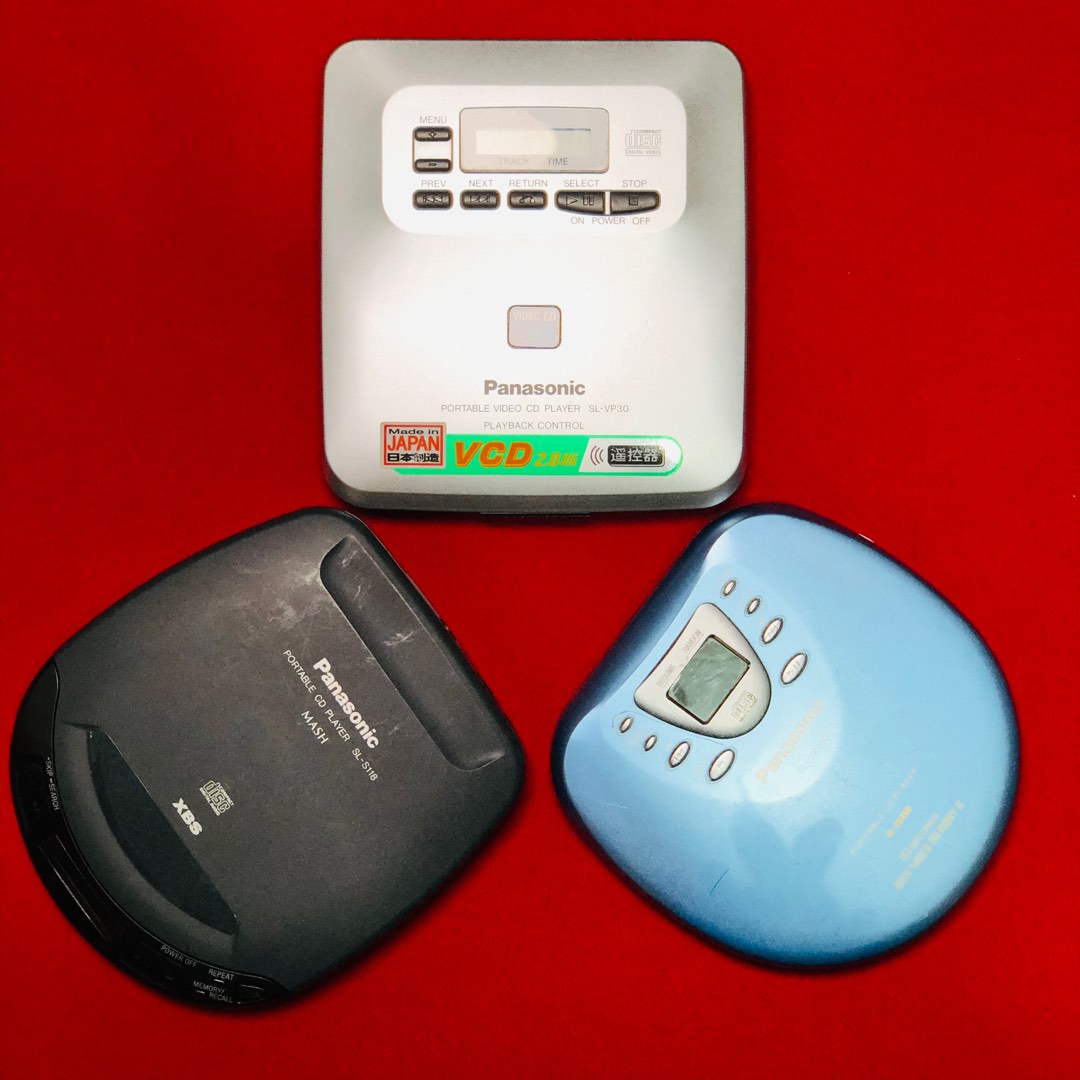 DEFECTIVE Panasonic Portable CD players Bundle Walkman on Carousell