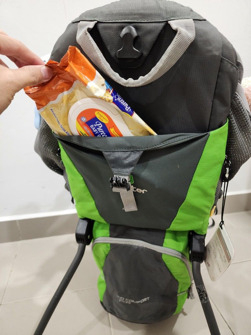 Mochila deuter kid online air comfort