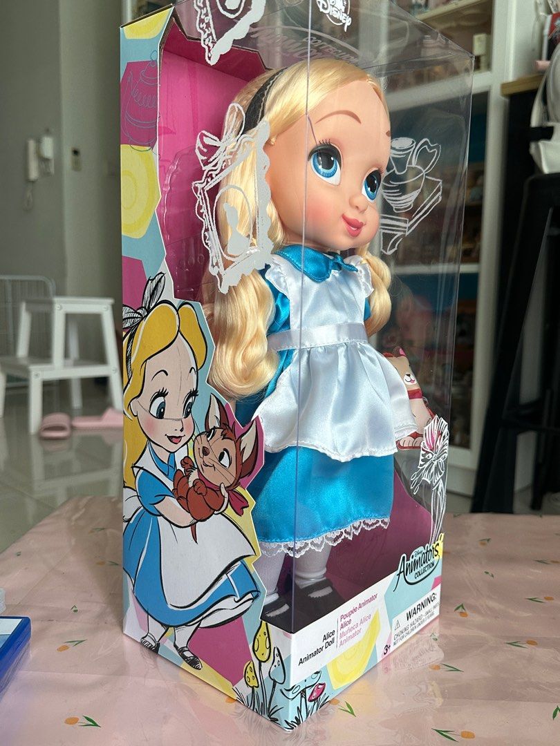 Alice in wonderland shop animator doll