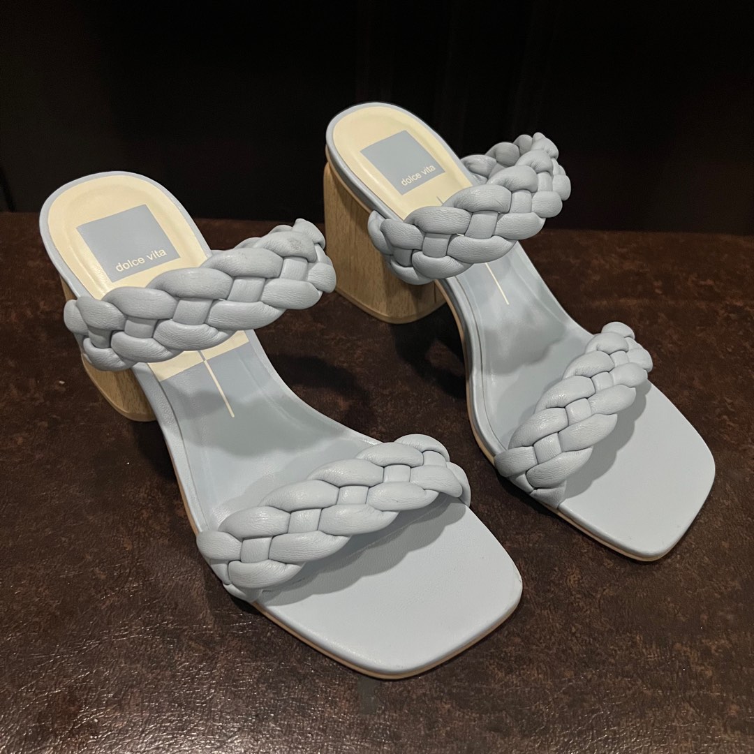 dolce vita braided heels