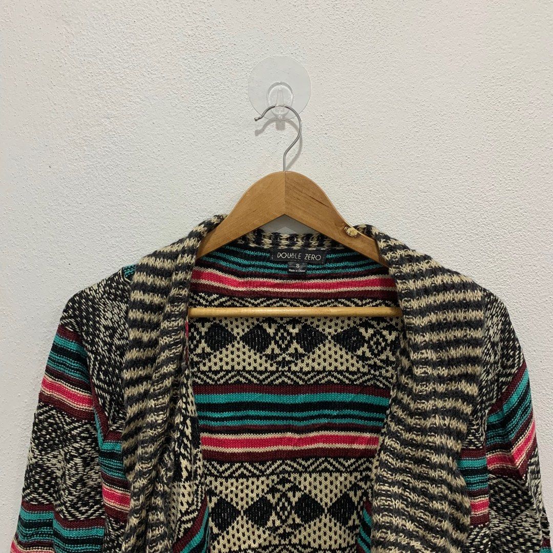 DOUBEL ZERO WOMEN KNITTED CARDIGAN Women s Fashion Tops Other