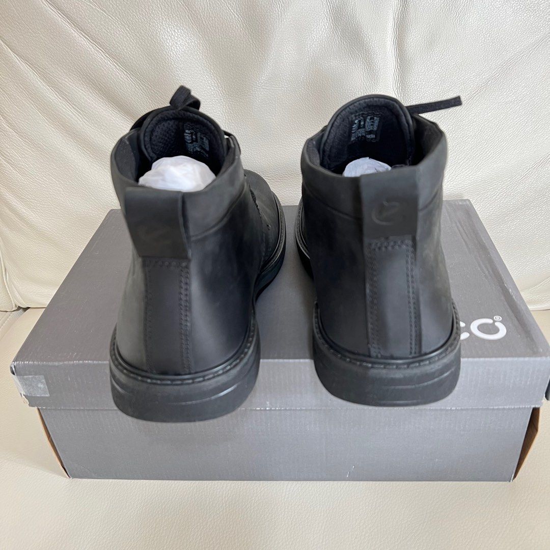 ecco waterproof turn leather boot