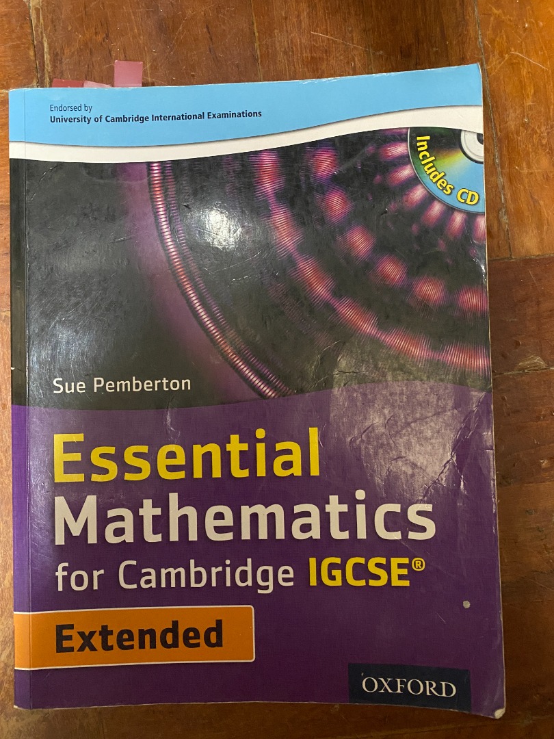 Essential Mathematics for Cambridge IGCSE extended, 興趣及遊戲, 書本 & 文具, 教科書 ...