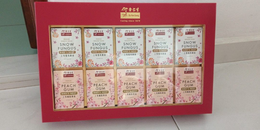 Eu Yan Sang gift set Snow fungus & Peach Gum Bird nest, Health