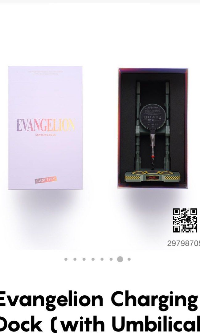 Evangelion Charging Dock (with Umbilical Cable Magnetic Wireless