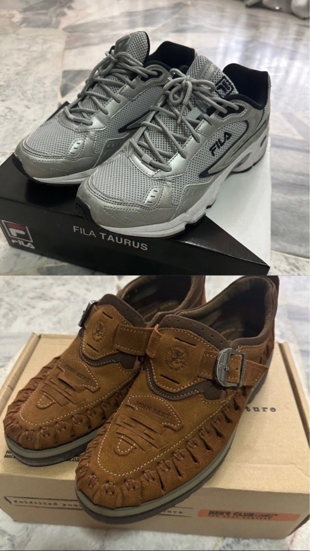 FILA Taurus Sport and John Bert leather shoes