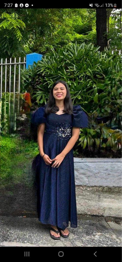 Simple modern deals filipiniana gown
