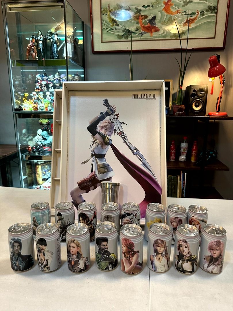Final Fantasy 13 Elixir Soda Collections FF13 Merchandise