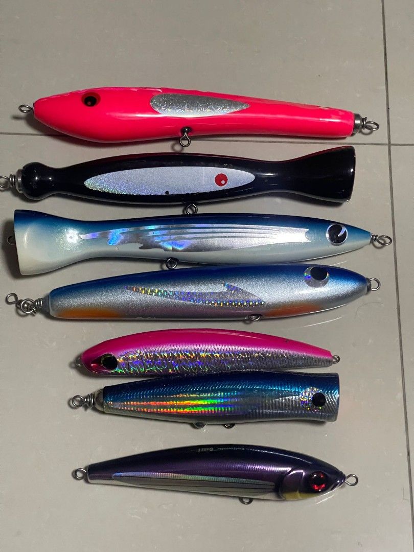 Set of Fishing Lures, Buy this whole set to get free shipping to your  place., Sports Equipment, Fishing on Carousell