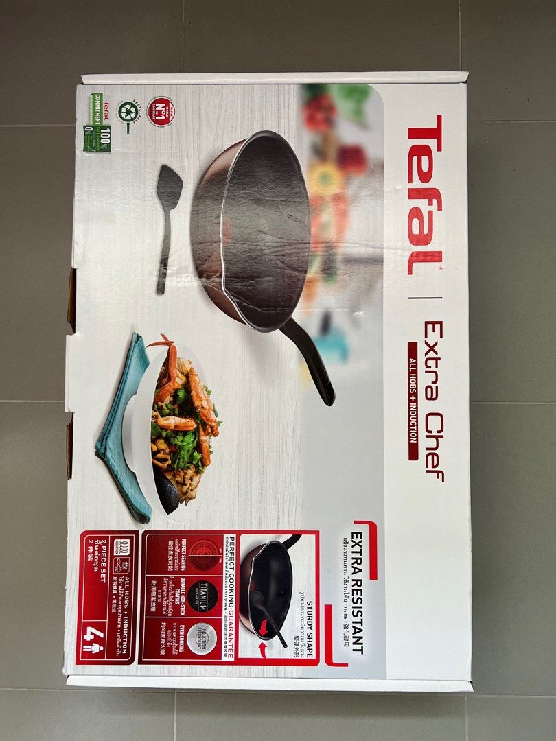 Tefal 28cm Extra Chef ALL HOBS + INDUCTION, Furniture & Home Living ...