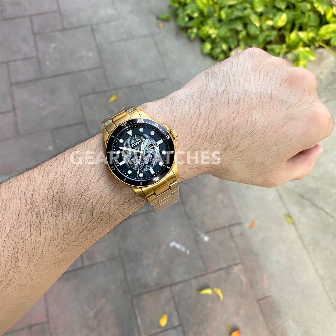 Fossil FB-01 Automatic Gold-tone Men’s Watch (Category: Men's Watches) located in Las Pinas. Submitted by gearxwatchesph (Listing ID 1243080802, Image 2). Description: • Brand new • 100% Guaranteed Original • 5 days money-back guarantee if unsatisfied Includes: 1 Box 1 Watch manual 1 Paper bag + Free service warranty Message me for more inquiries!.