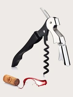 FREE GIFT BOX! Multifunction Corkscrew Wine Opener, Upgraded With Heavy Duty Stainless Steel Hinges Wine Key