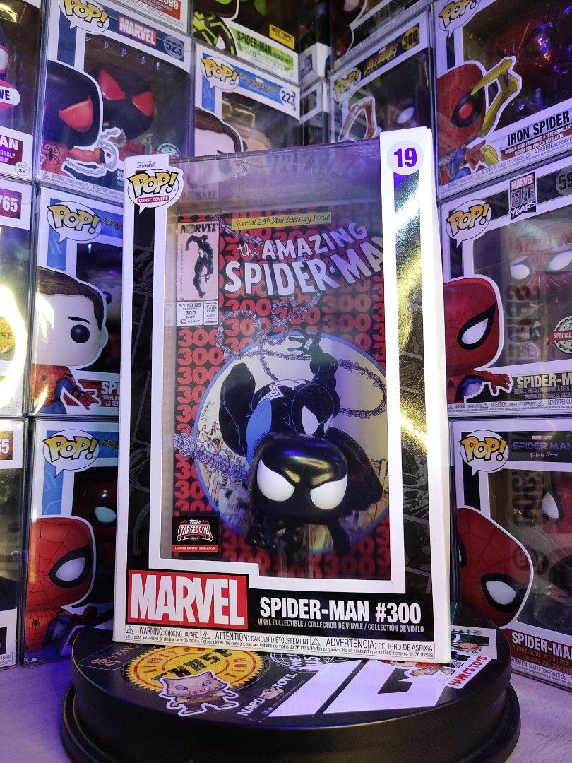 Funko Pop Spider Man 300 Target Con Exclusive Hobbies Toys