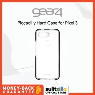 Gear4 Piccadilly Series Hard Case for Google Pixel 3 - Clear/Black