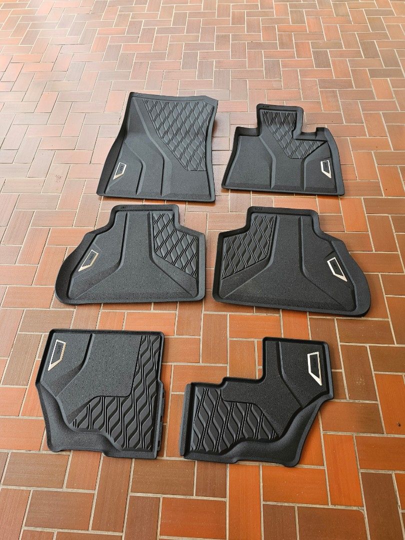 Bmw x7 rubber floor mats sale
