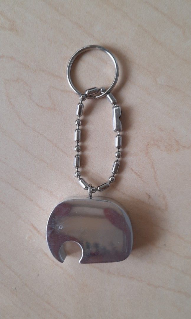 Georg Jensen Elephant Key Ring