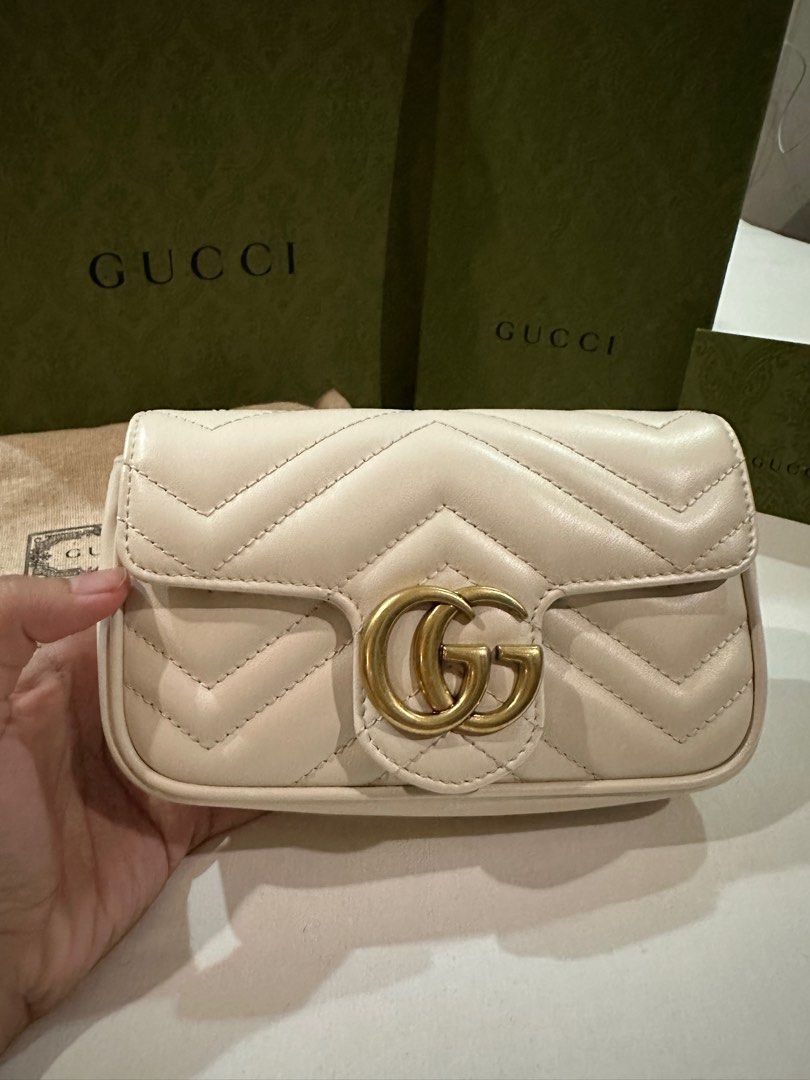 Gucci marmont mini bag white hotsell