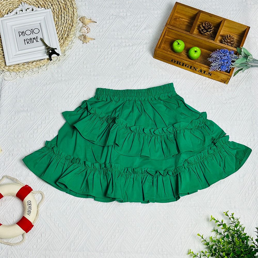 Baby green best sale pleated skirt