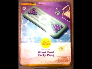 Glass Pool Party Pong Inflatable
