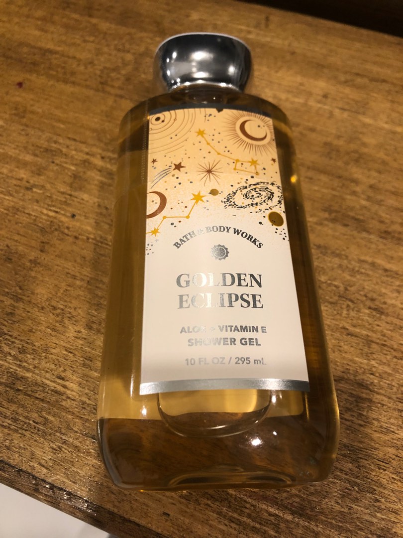 Golden Eclipse Bath & Body Works Aloe + Vitamin E Shower Gel Authentic