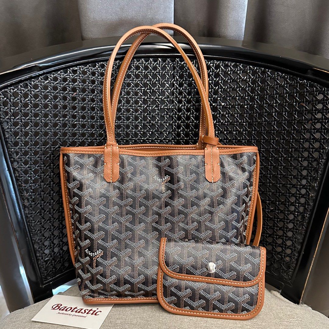 Goyard Mini Anjou Tote, Luxury, Bags & Wallets on Carousell