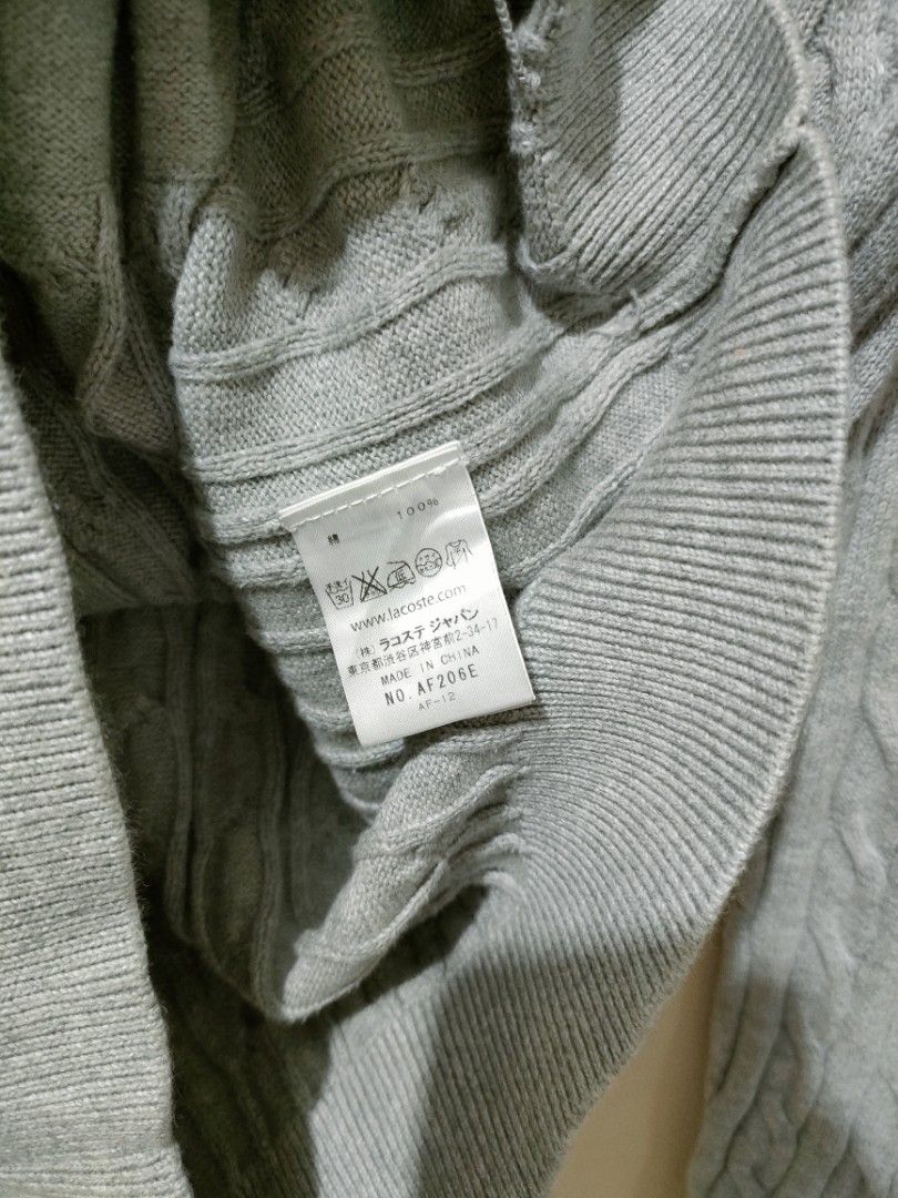 Lacoste made deals in china authentic