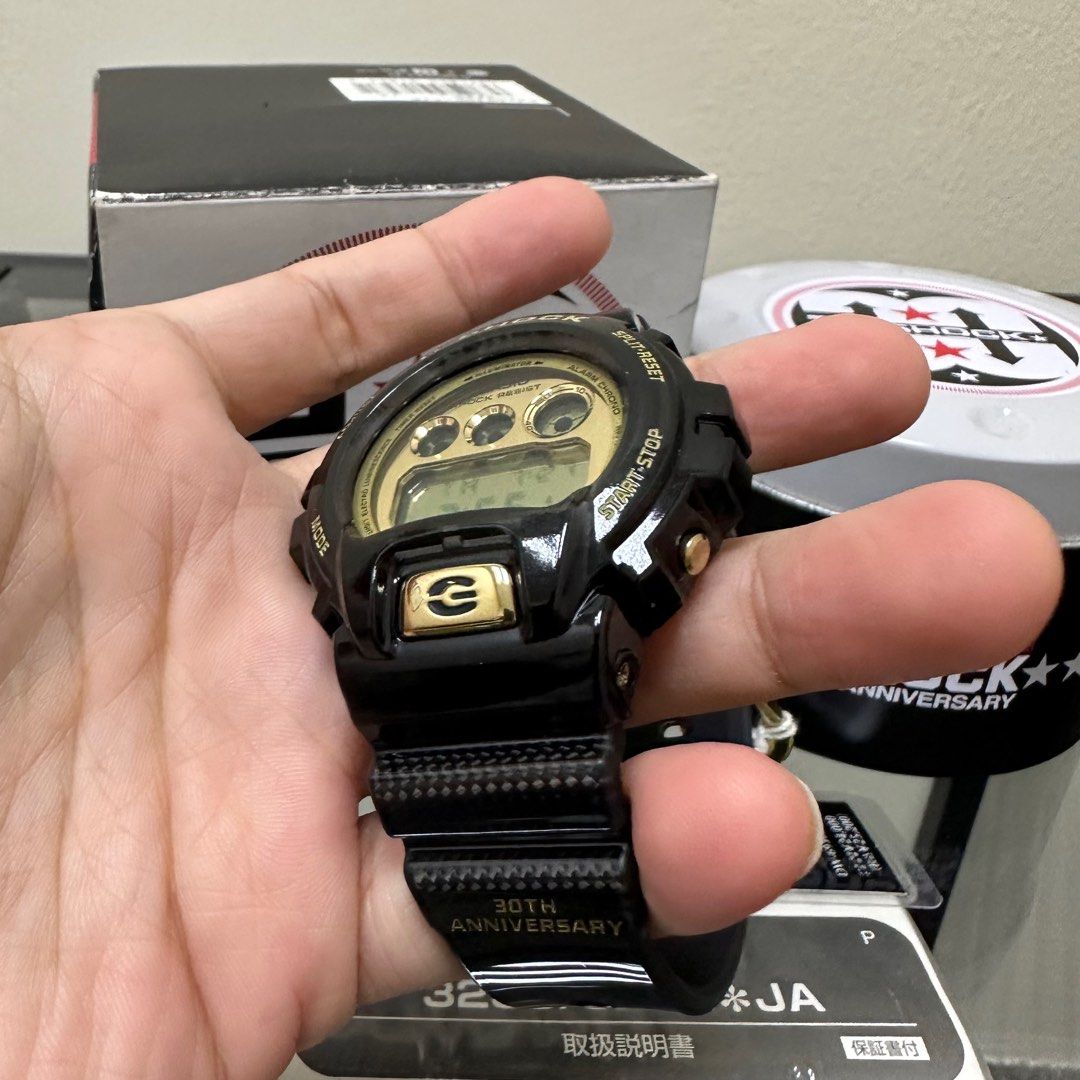 G Shock CARBON FIBRE DW 6930D 30th Anniversary NOS Complete Japan