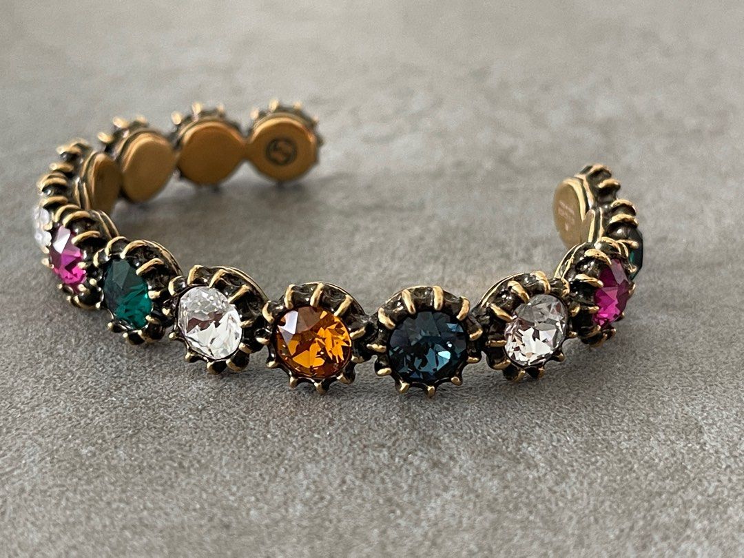 Gucci crystal sale bracelet