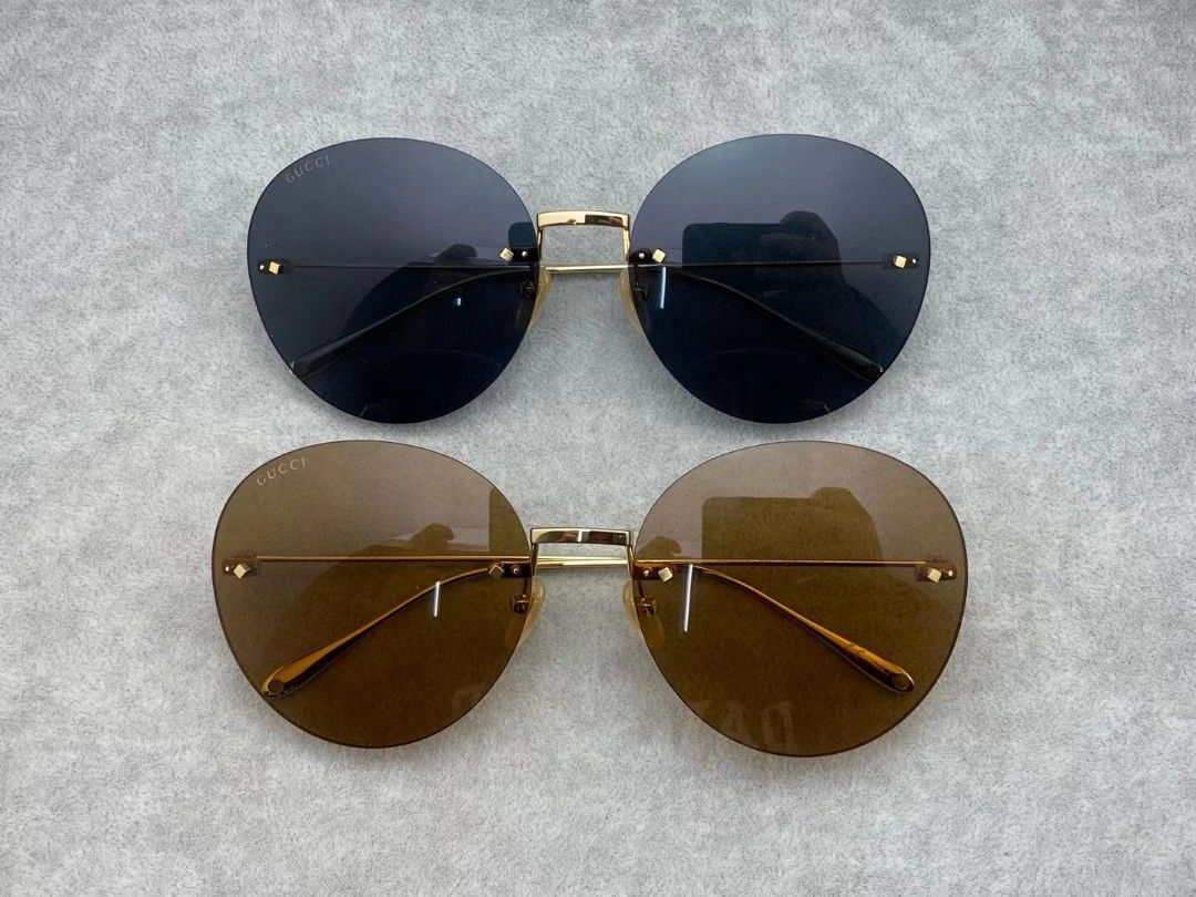 gucci black circle sunglasses