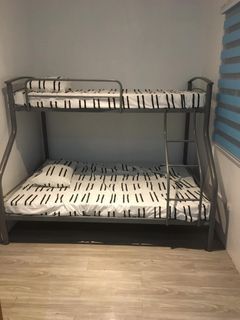 HEAVY DUTY double deck bunk bed frame | LÄS PINÂS