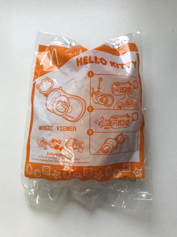 Hello Kitty magic viewer toy, 2007 MacDonald toy BNIB, Hobbies & Toys