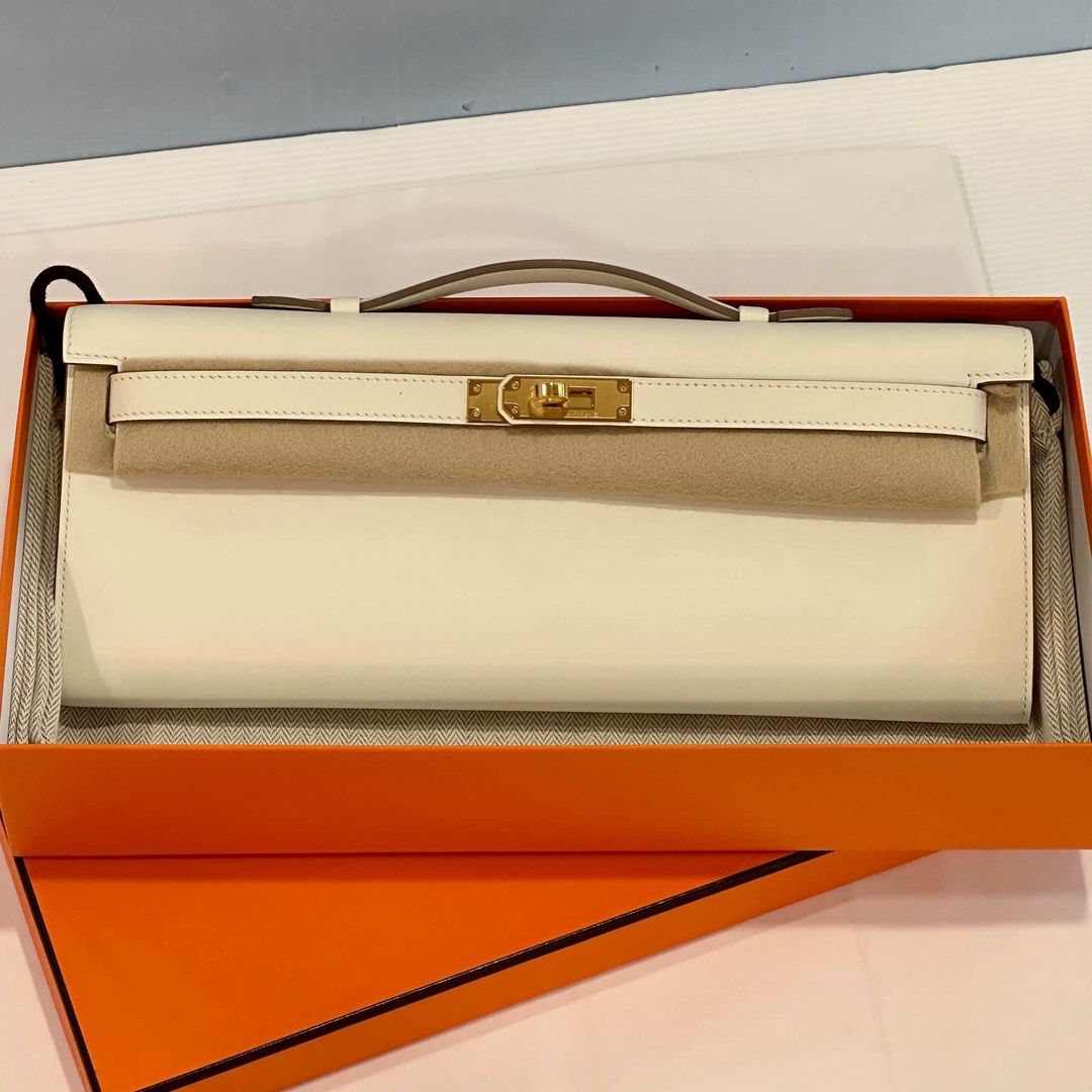 Hermes Kelly cut, Luxury, Bags & Wallets on Carousell