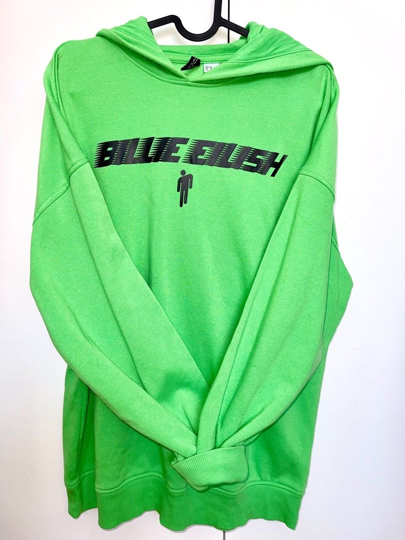 Hu0026M Divided Billish Eilish Oversized Hoodie, Women's Fashion, Tops, Other  Tops on Carousell