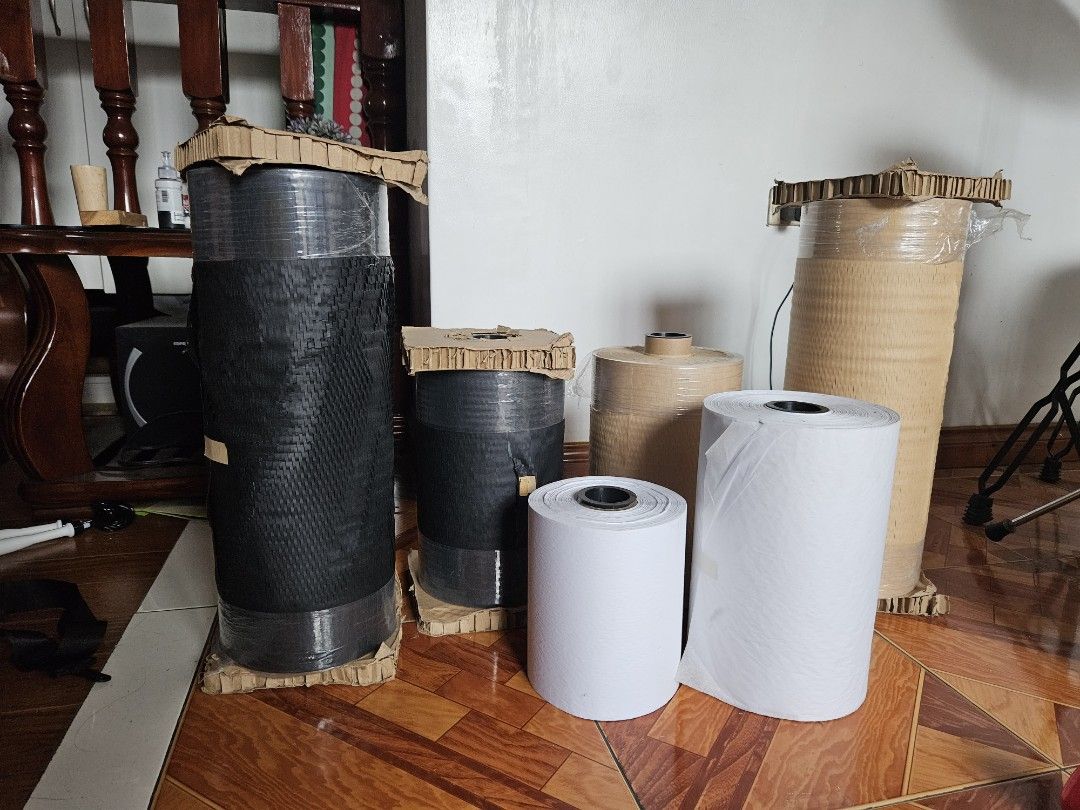 Honeycomb wrapper (Category: Craft Supplies & Tools) located in Manila. Submitted by faye.tuscano (Listing ID 1245491592, Image 2). Description: White lining paper 20cm white lining paper 500m - 600 30cm white lining paper 500m - 1000 Brown honeycomb wrapper 30cm x 250m - 1800 50cm x 250m - 2300 Black honeycomb wrapper 30cm x 250m - 1800 50cm x 250m - 2300 TAKE-ALL 7K SF c/o buyer.