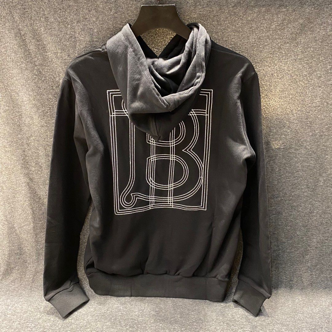 Hoodie Burberry, Barang Mewah, Pakaian di Carousell