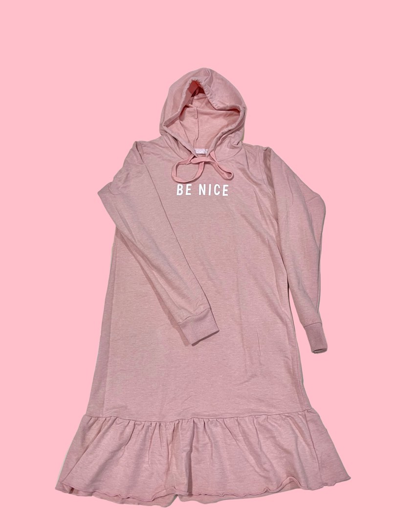 Dress on sale hoodie muslimah