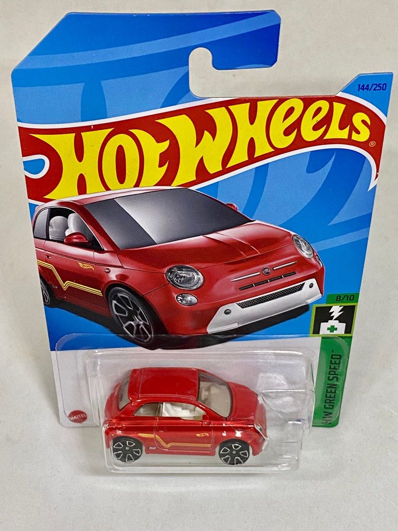 Hot Wheels Fiat 500e Hw Green Speed Elétrico Lote M 2023 | Parcelamento