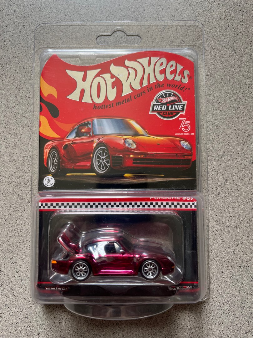 Hot Wheels RLC Exclusive Porsche 959 - Spectraflame Steel Blue - 1:64