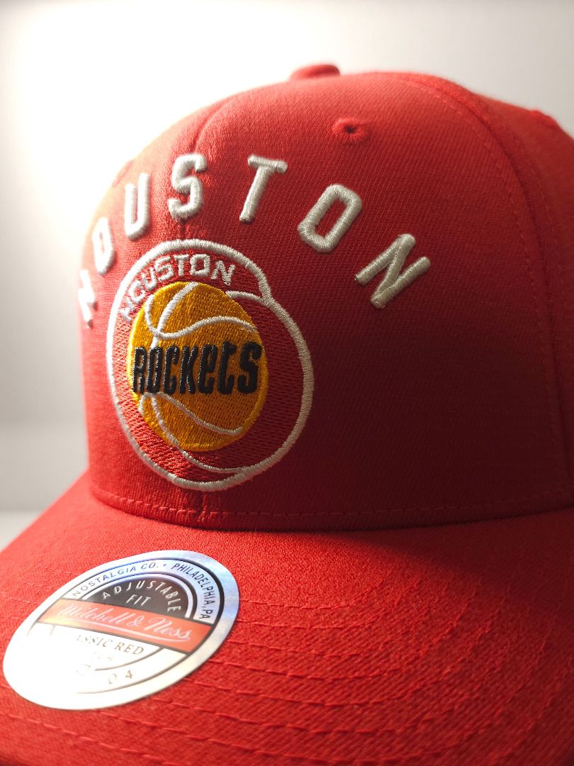 HOUSTON ROCKETS ARC LOGO RED M&N MITCHELL AND NESS on Carousell
