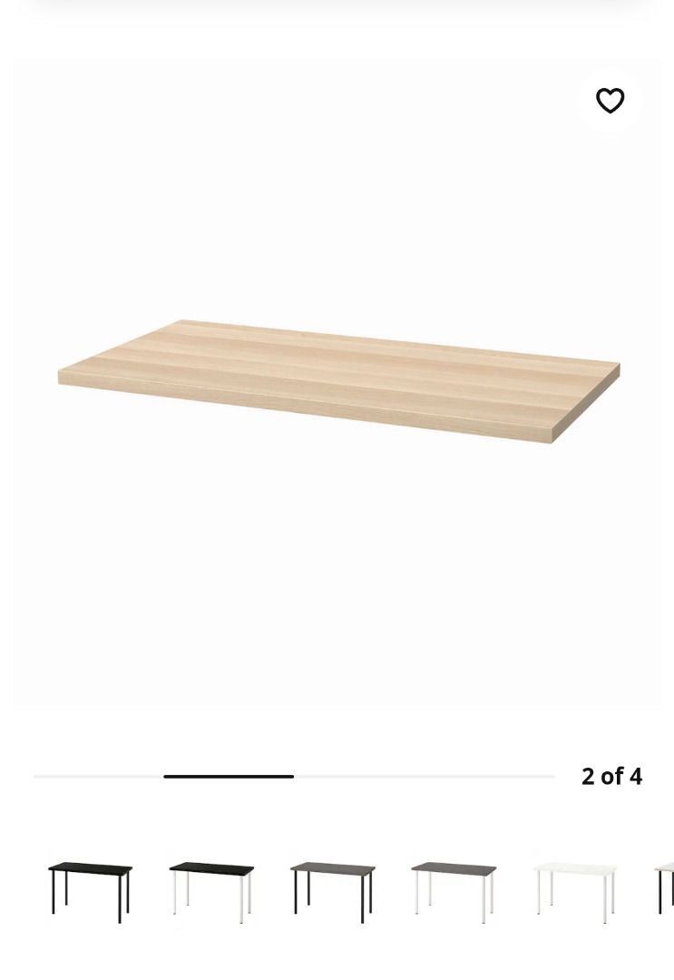 IKEA LAGKAPTEN / ADILS, Desk (FREE NEXT DAY DELIVERY, Furniture & Home