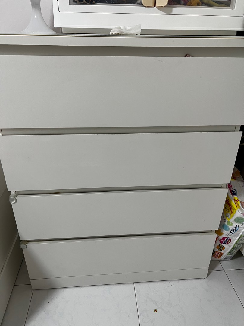 IKEA MALM DRAWER/ ikea drawer/ ikea white drawer, Furniture & Home