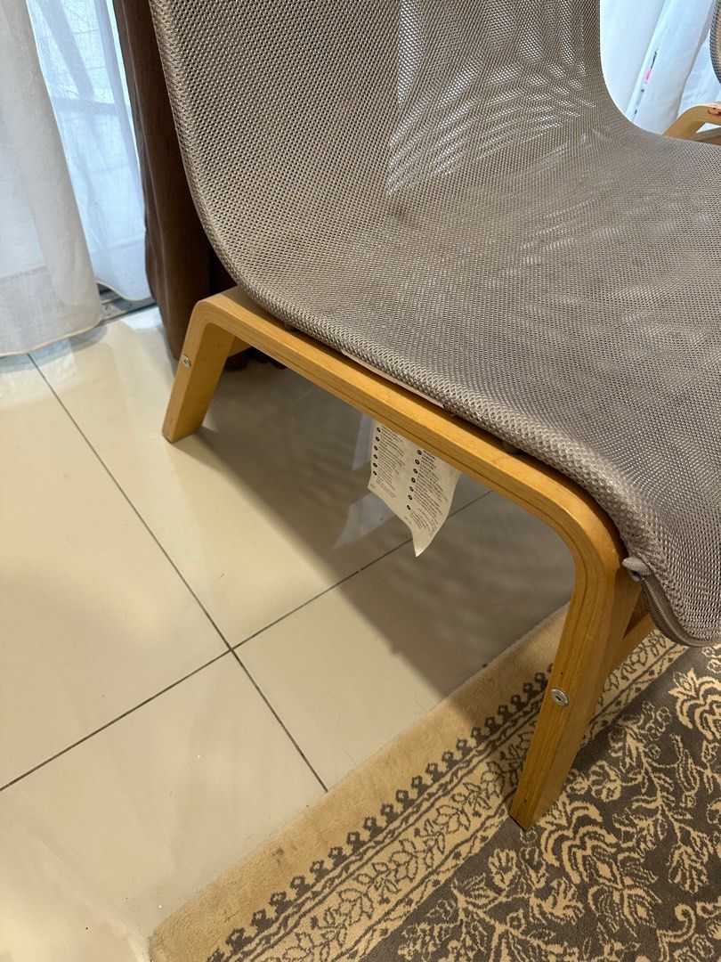 Ikea NOLMYRA Easy chair, Furniture & Home Living, Furniture, Chairs on