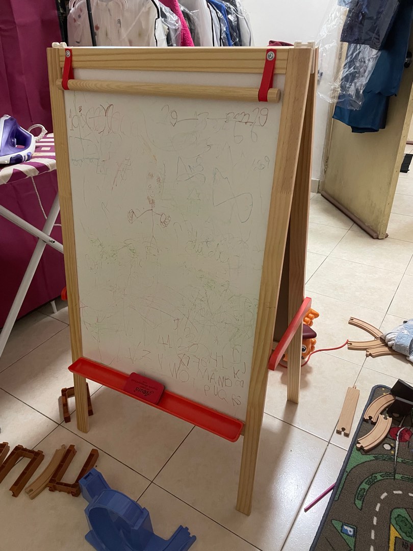 IKEA Whiteboard Chalkboard (MALA), Hobbies & Toys, Stationery & Craft