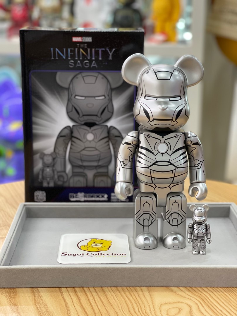 In Stock] BE@RBRICK x Marvel Iron Man Mark II 100%+400% bearbrick MK2 MKII (Medicom  Toy Exhibition 2023 Exclusive) Mark 2, Hobbies & Toys, Toys & Games on  Carousell