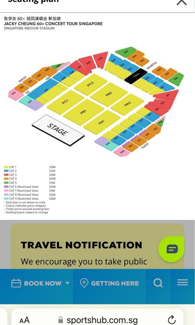 Jacky Cheung Concert Tour 2023, Tickets & Vouchers, Event Tickets on