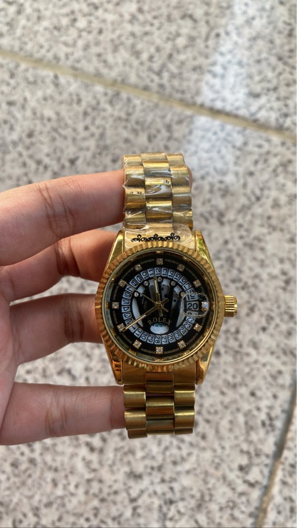 Jam dinding hotsell rolex original