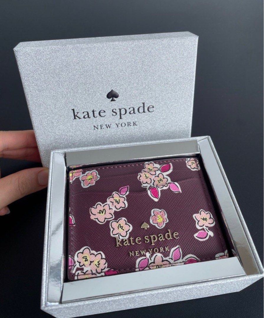 Kate Spade New York Cameron Street Ditsy Blossom Card Holder (1